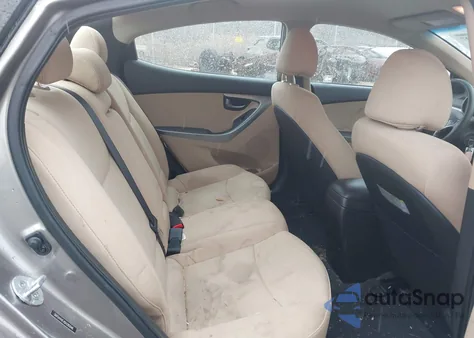 2013 Hyundai Elantra Gls from USA, damaged, VIN 5NPDH4AE4DH285046